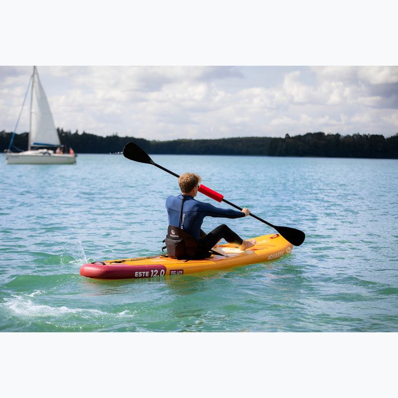 Set Paddleboard SUP aufblasbar AQUASTIC This 12'0" orange 22