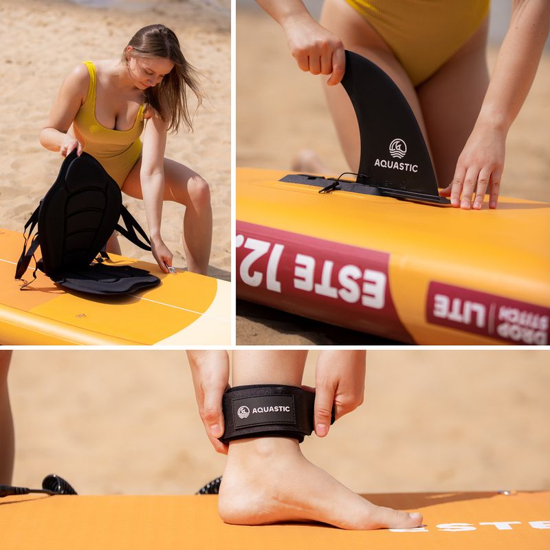 AQUASTIC SUP Brett Este 12'0" orange 22