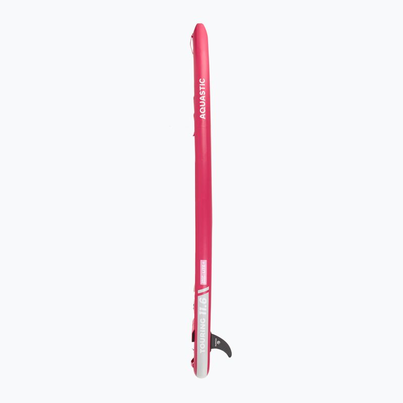 Set Board SUP aufblasbar AQUASTIC Touring 11'6" rosa 5