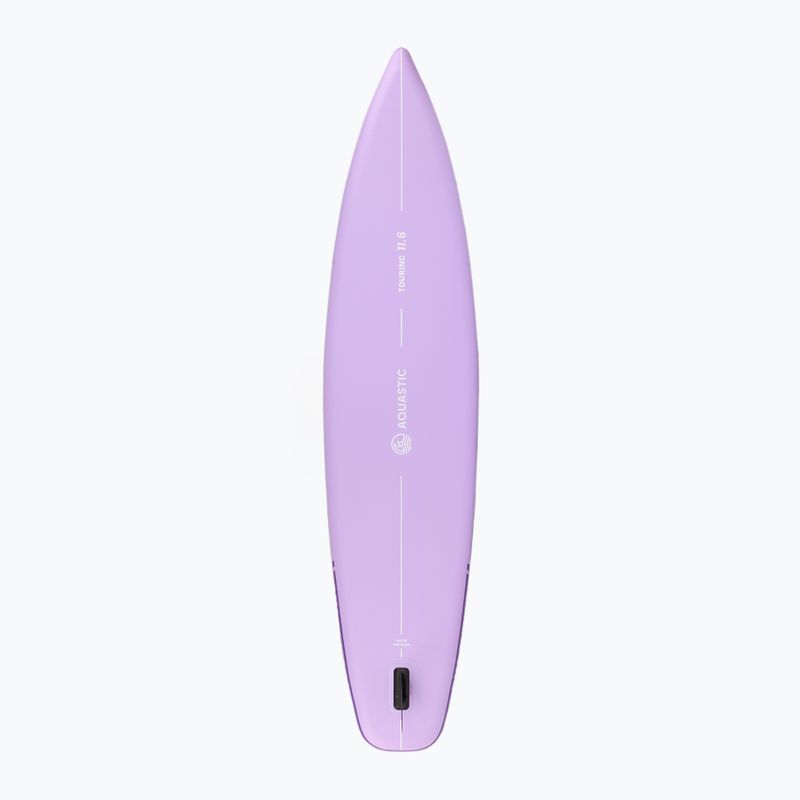 Set Paddleboard SUP aufblasbar AQUASTIC Touring 11'6" purple 4