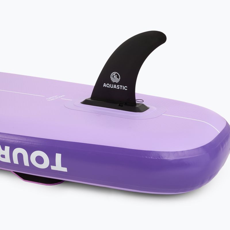 Set Paddleboard SUP aufblasbar AQUASTIC Touring 11'6" purple 15