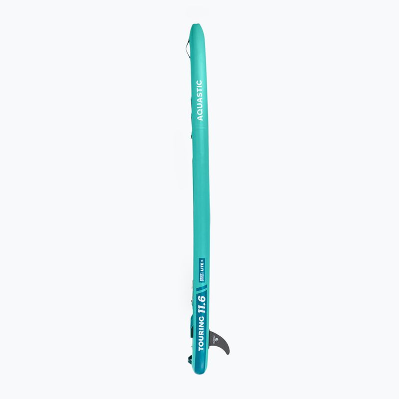 Set Board SUP aufblasbar AQUASTIC Touring 11'6" grün 5
