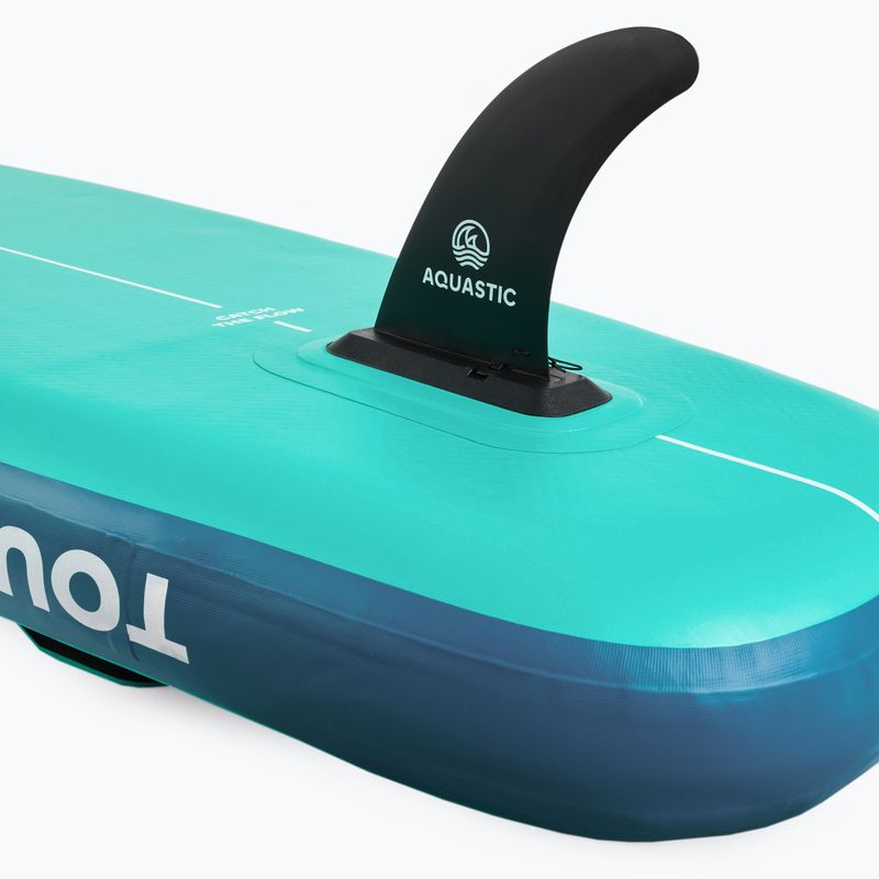 Set Board SUP aufblasbar AQUASTIC Touring 11'6" grün 14