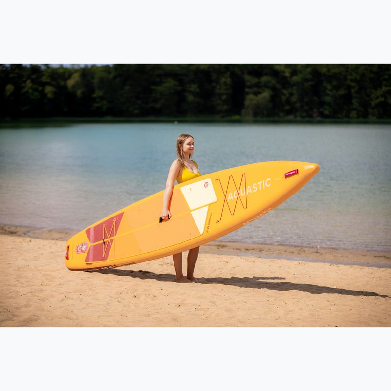 SUP AQUASTIC Touring 12'6" Brett orange 20