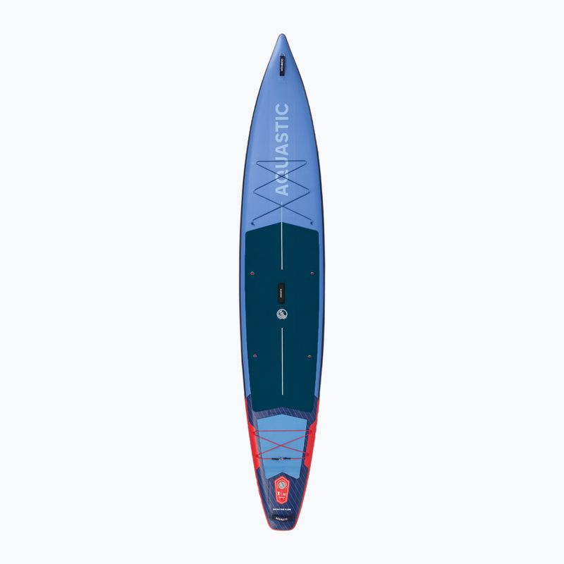 Set Paddleboard SUP aufblasbar AQUASTIC Touring Pro 14'0" dark blue 3