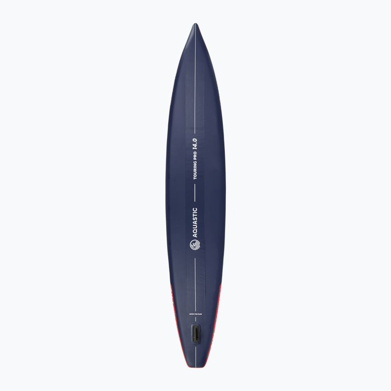 Set Paddleboard SUP aufblasbar AQUASTIC Touring Pro 14'0" dark blue 4