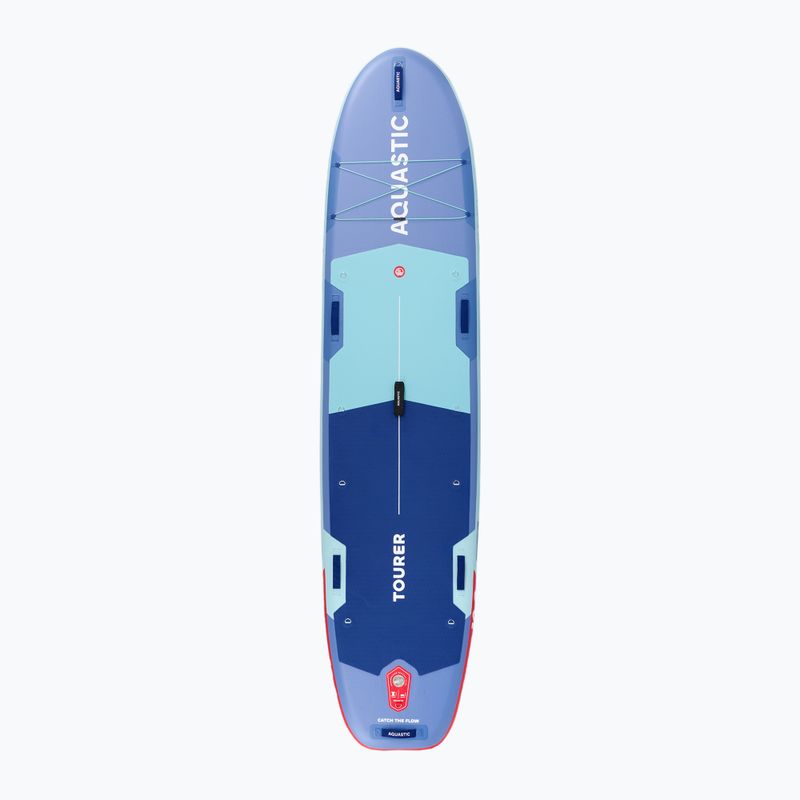 Set Paddleboard SUP aufblasbar AQUASTIC Tourer 12'0" 2-os blue 3