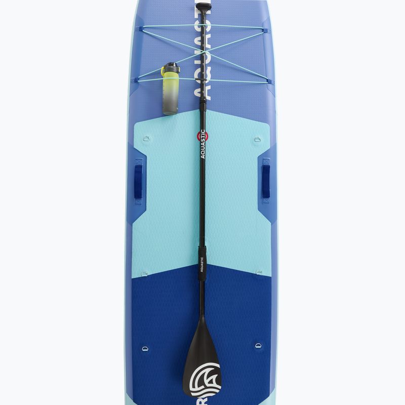 Set Paddleboard SUP aufblasbar AQUASTIC Tourer 12'0" 2-os blue 10
