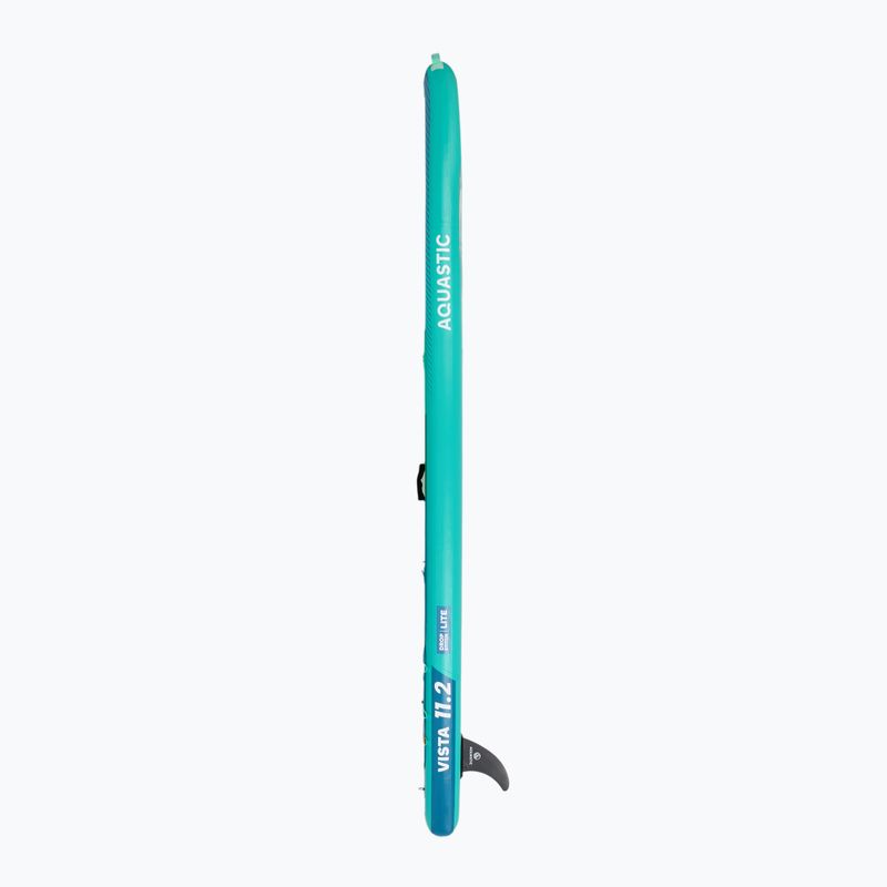 Set Paddleboard SUP aufblasbar AQUASTIC Vista 11'2" green 5