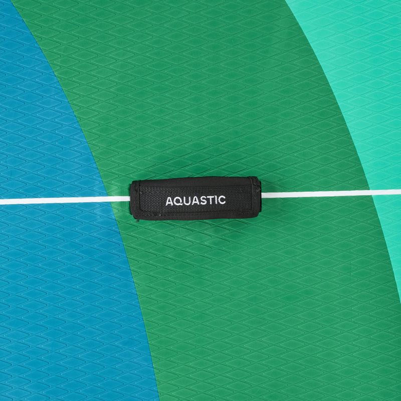 Set Paddleboard SUP aufblasbar AQUASTIC Vista 11'2" green 10