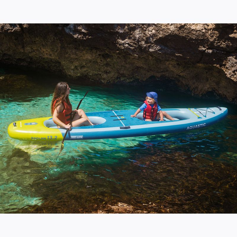 Kajak/SUP Hybrid AQUASTIC Raglan 13'2" grün 22