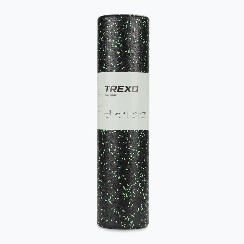 TREXO TRX-MSR060 60 cm schwarz/kalk Massage-Roller 5