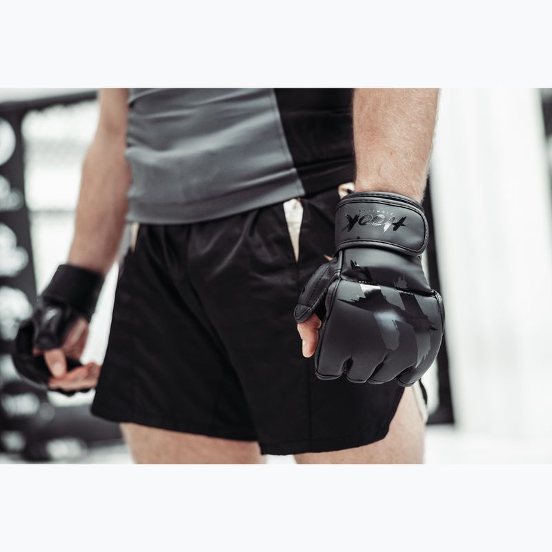 Handschuhe MMA HOOK FIGHTING Ready To Fight Schwarz 4