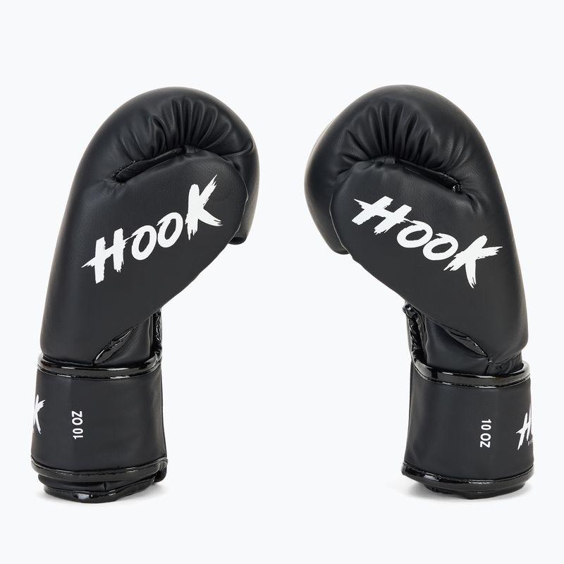 HOOK FIGHTING Ready To Spar Boxhandschuhe mit Handschutz schwarz 5