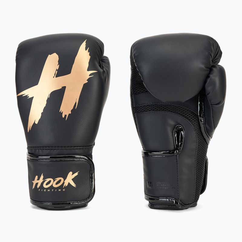 HOOK FIGHTING Ready To Spar Boxhandschuhe schwarz 5