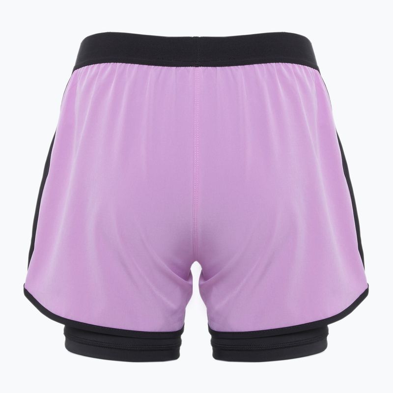 Damen-Trainingsshorts HOOK FIGHTING Base lila 7