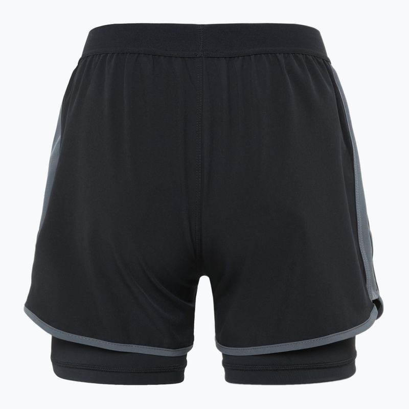 Damen-Trainingsshorts HOOK FIGHTING Base schwarz 7