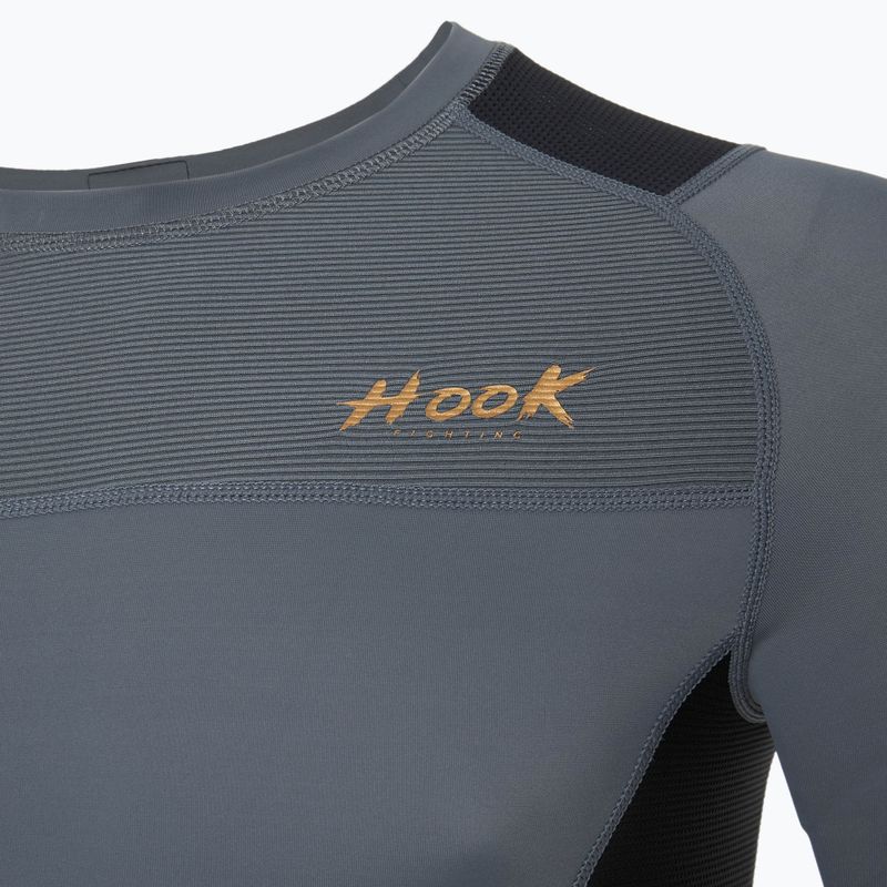 Herren Rashguard HOOK FIGHTING Base schwarz 12