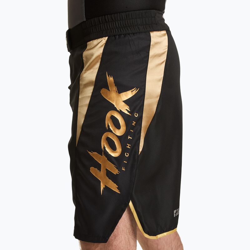 Herren-Trainingsshorts HOOK FIGHTING Ready To Spar schwarz 4