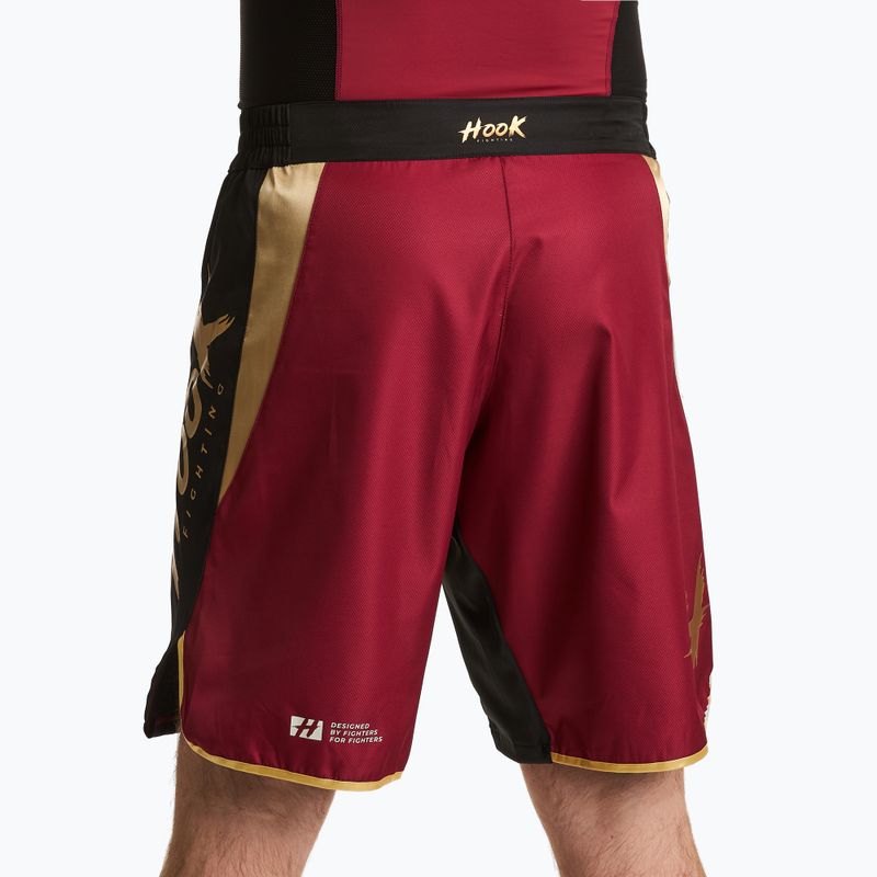 Herren-Trainingsshorts HOOK FIGHTING Ready To Spar rot 2