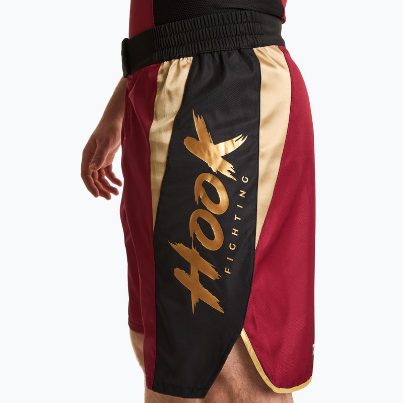 Herren-Trainingsshorts HOOK FIGHTING Ready To Spar rot 3