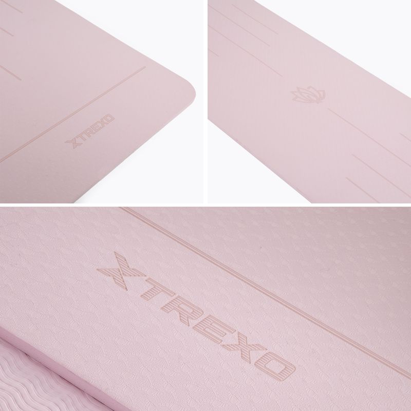 Fitnessmatte TREXO TXO-B4Z002-VT 6 mm Lila 4