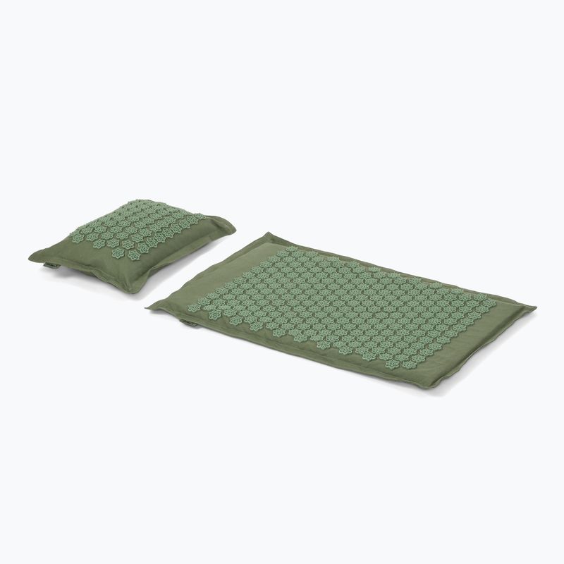 Akupressurmatte TREXO ECO mit Kopfkissen TXO-B4Z006-GN Grün 5