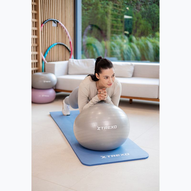 Gymnastikball XTREXO TXO-B4Z007-GY 55 cm Grau 4