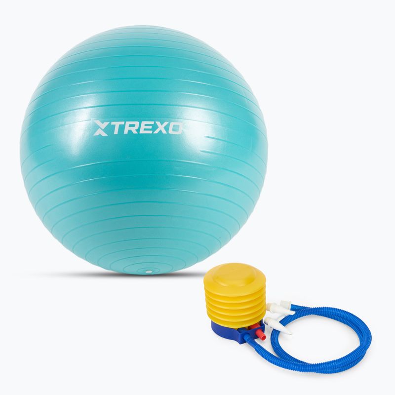 Gymnastikball XTREXO TXO-B4Z007-GN 55 cm Türkis 6