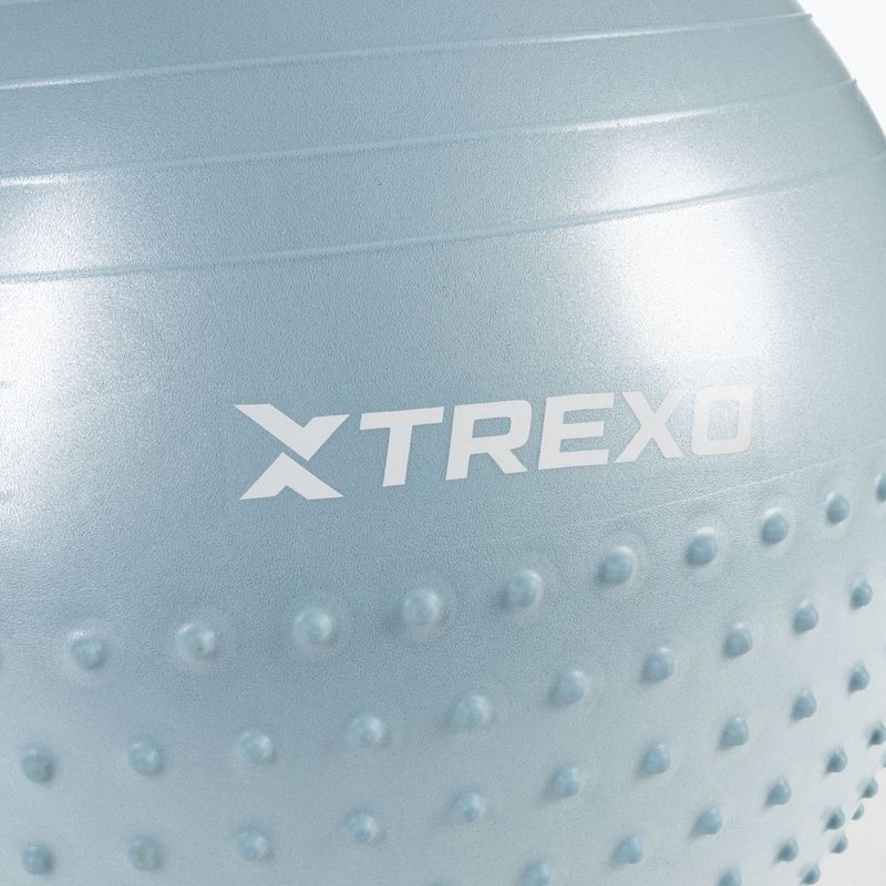 Massage-Gymnastikball XTREXO TXO-B4Z021-BL 65 cm Blau 5