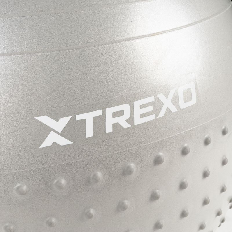 Massage-Gymnastikball XTREXO TXO-B4Z022-GY 75 cm Grau 5