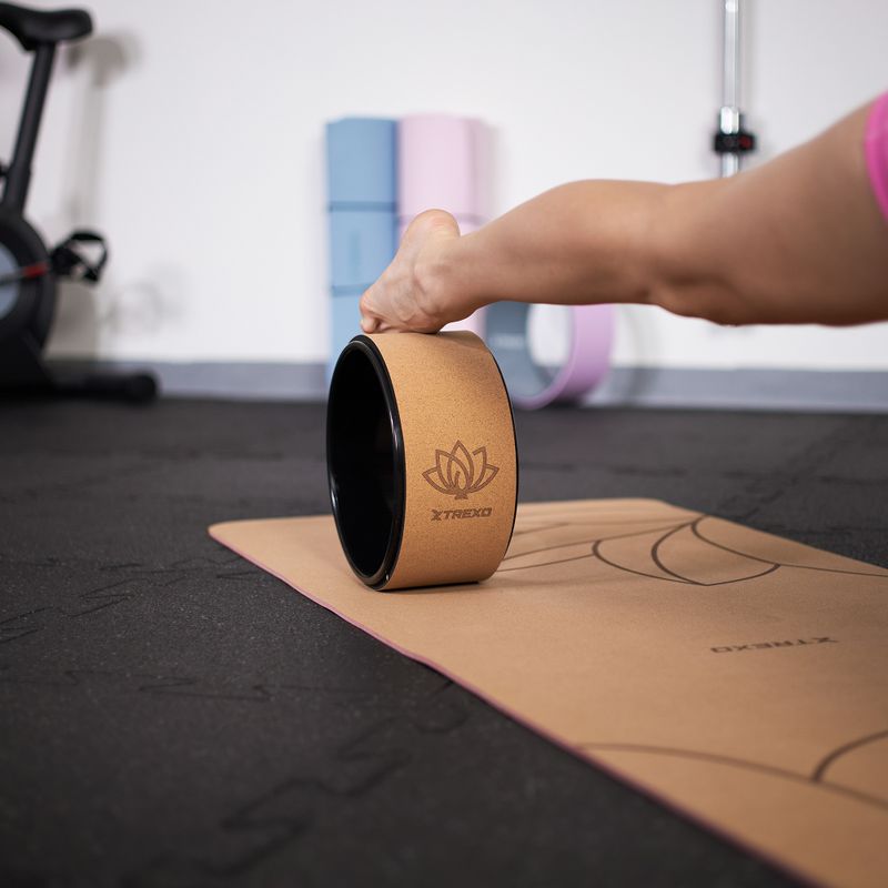 Yoga-Ring XTREXO aus Kork TXO-B4Z024-NC natürlich 7