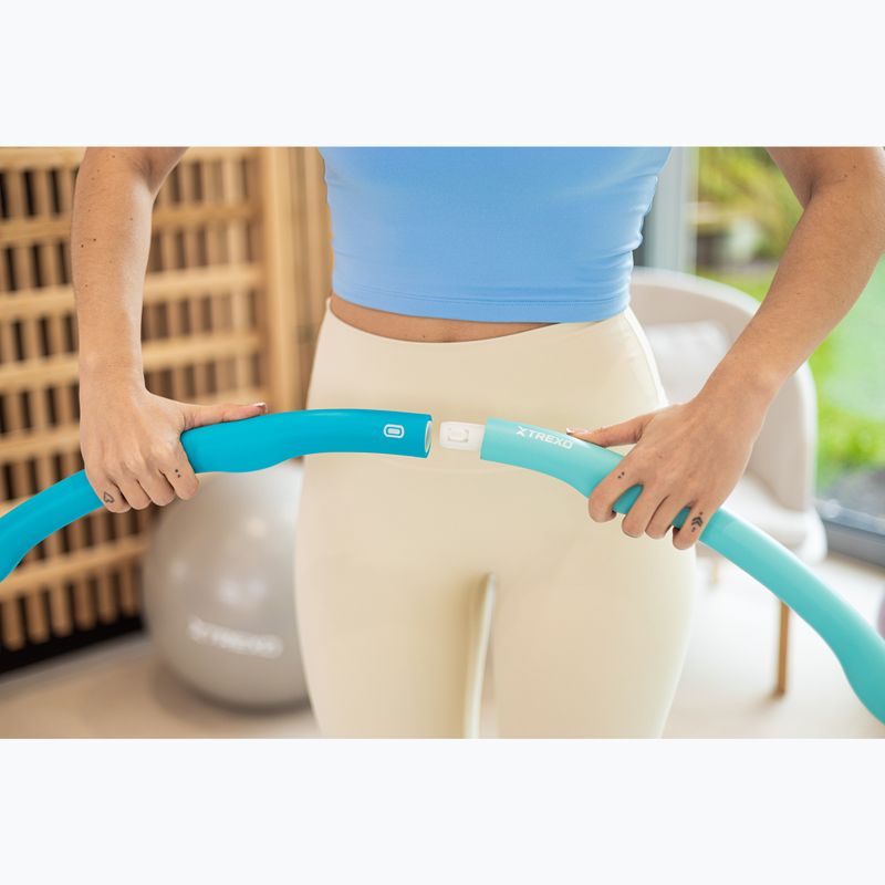 Massage Hula-Hoop XTREXO TXO-B4Z035-GN Türkis 7