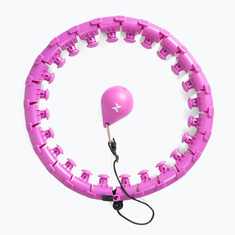 TREXO TXO-B4Z036-VT Hula-Hoop-Reifen mit Gewicht lila