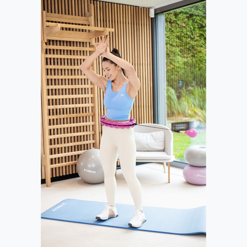 Hula-Hoop mit Gewicht XTREXO TXO-B4Z036-VT Lila 4
