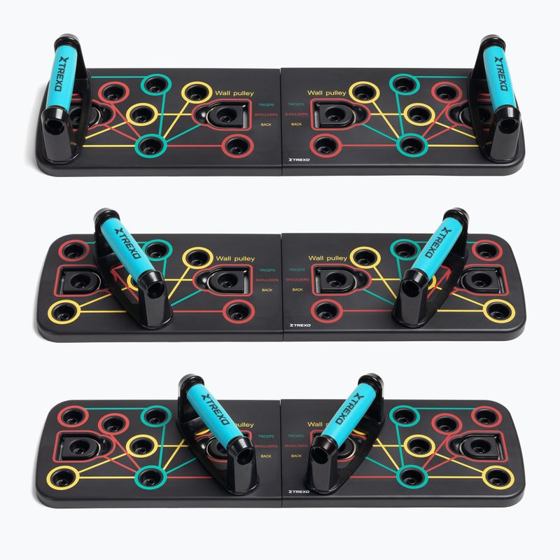 Multifunktionale Plattform mit Halterungen und Expander XTREXO faltbar TXO-B4Z045-BK Schwarz 3