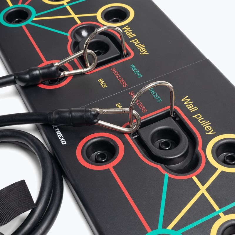 Multifunktionale Plattform mit Halterungen und Expander XTREXO faltbar TXO-B4Z045-BK Schwarz 14