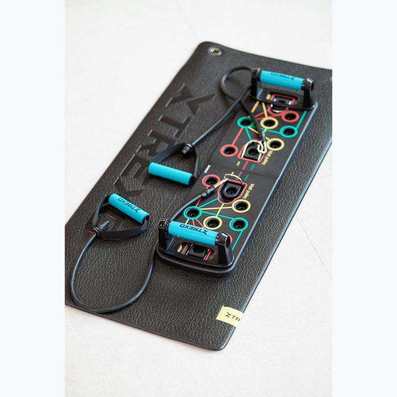 Multifunktionale Plattform mit Halterungen und Expander XTREXO faltbar TXO-B4Z045-BK Schwarz 11