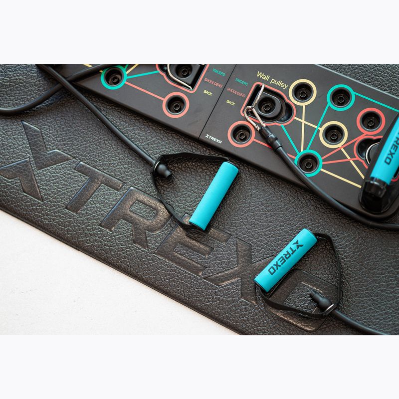 Multifunktionale Plattform mit Halterungen und Expander XTREXO faltbar TXO-B4Z045-BK Schwarz 12