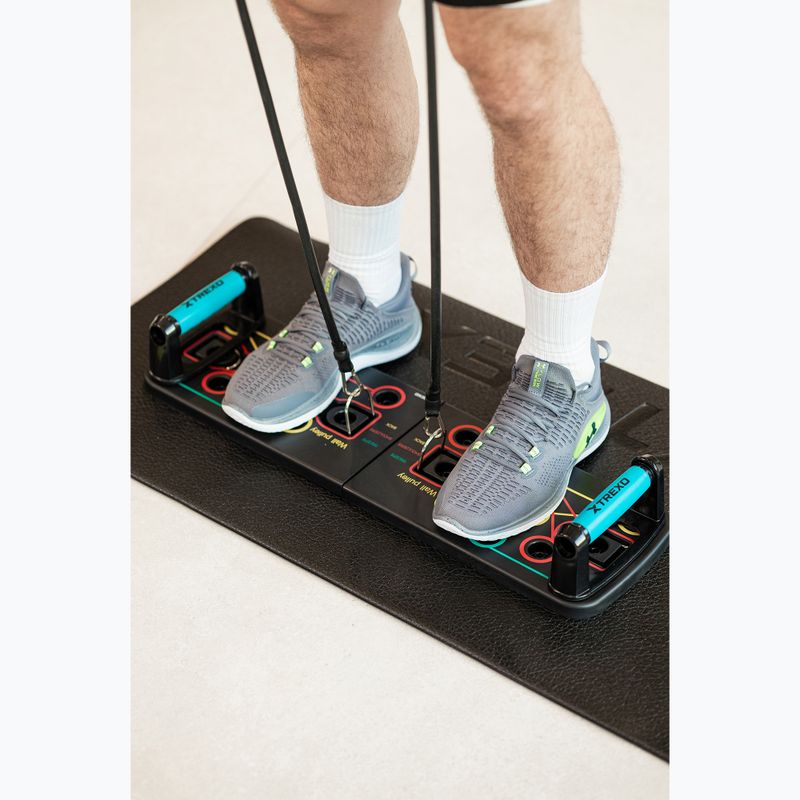 Multifunktionale Plattform mit Halterungen und Expander XTREXO faltbar TXO-B4Z045-BK Schwarz 10