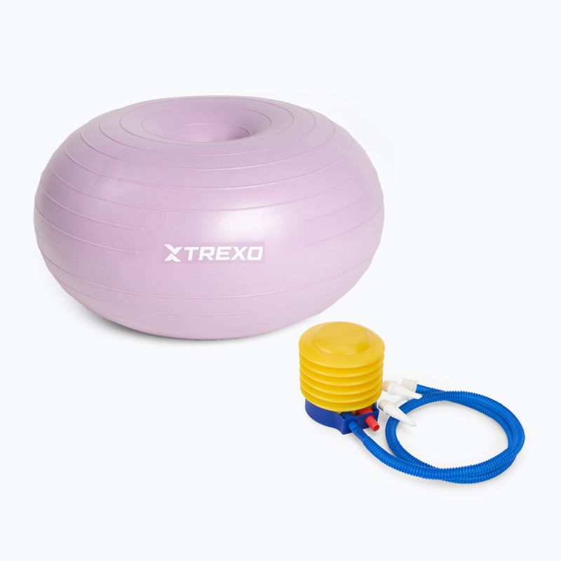 TREXO Donut Gymball TXO-B4Z073-VT 50 cm lila 4