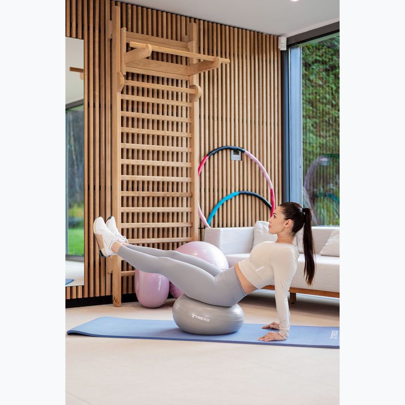 Gymnastikball XTREXO Donut TXO-B4Z073-GY 50 cm Grau 3