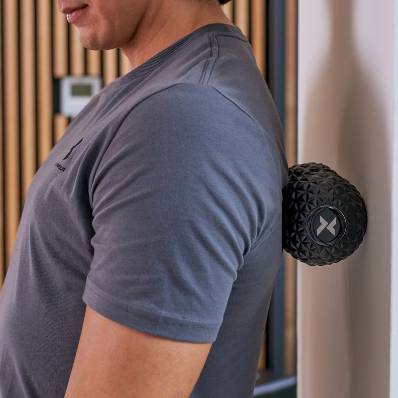 Doppel-Massageball XTREXO TXO-B4Z075-BK Schwarz 7