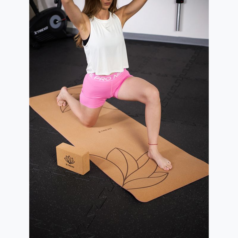 Yogamatte XTREXO aus Kork TXO-B4Z083-NC 6 mm natürlich 8