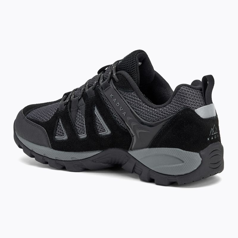 Herren-Trekking-Schuhe KADVA Traver Low WaterProof schwarz 5