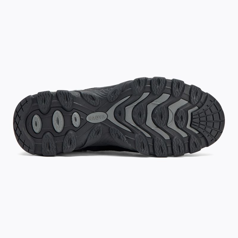 Herren-Trekking-Schuhe KADVA Traver Low WaterProof schwarz 6