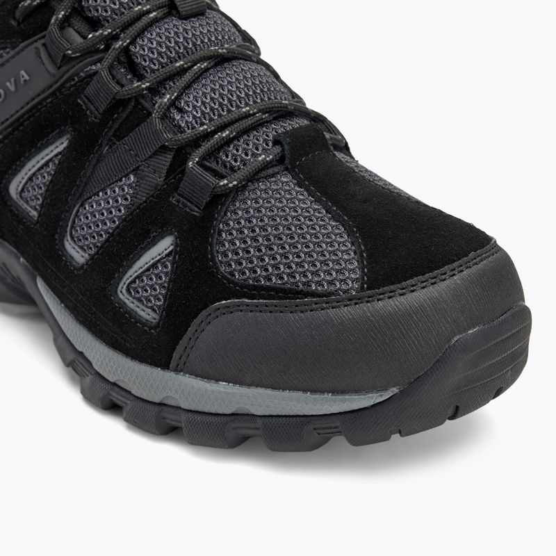 Herren-Trekking-Schuhe KADVA Traver Low WaterProof schwarz 9