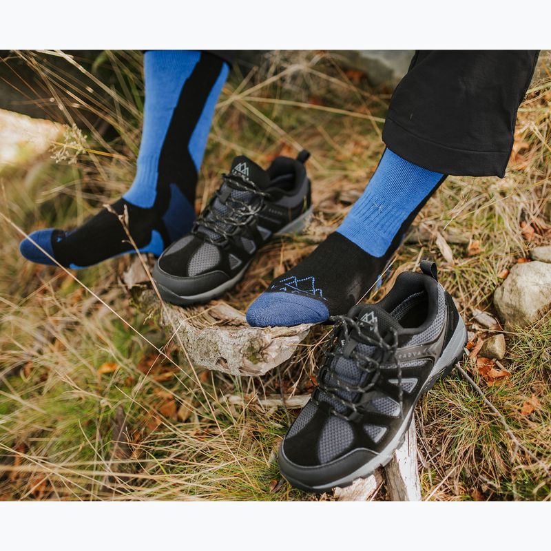Herren-Trekking-Schuhe KADVA Traver Low WaterProof schwarz 16