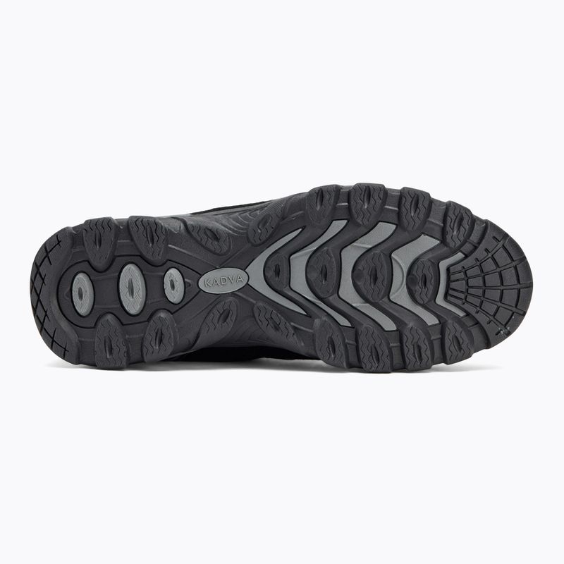Herren-Trekkingstiefel KADVA Traver Mid WaterProof schwarz 5