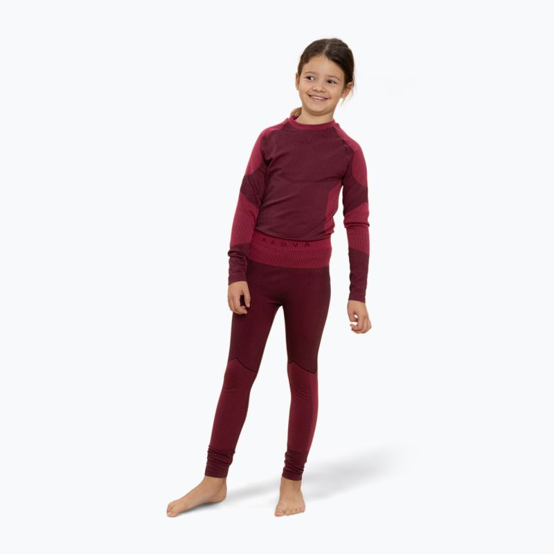 Kinder-Thermounterwäsche-Set KADVA Frosty Jrg Set nahtlos rosa